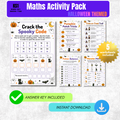 Halloween Maths Worksheet Pack | KS1 Printable Math Worksheets