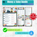 Money and Value Worksheet Pack (Theme Park Themed) | KS2 Printable Math Worksheets
