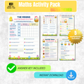 Easter Maths Worksheet Pack | KS1 Printable Math Worksheets